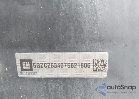 2007 Saturn Vue V6 из США, поврежденный, VIN 5GZCZ53407S821806